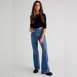 Levi’s 70s High Rise Flare Jeans in Sonoma Step